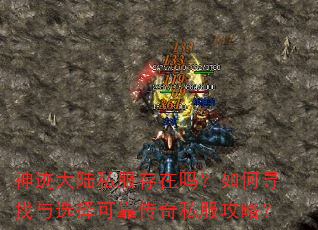 神迹大陆私服存在吗?如何寻找与选择可靠传奇私服攻略? 神迹大陆私服存在吗?如何寻找与选择可靠传奇私服攻略?