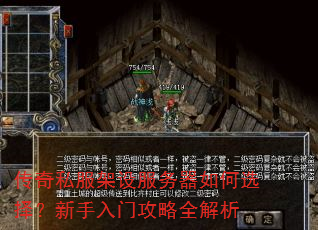 传奇私服架设服务器如何选择?新手入门攻略全解析 传奇私服架设服务器如何选择?新手入门攻略全解析