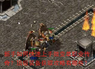 新手如何快速上手微变单职业传奇?顶级装备获取攻略有哪些? 新手如何快速上手微变单职业传奇?顶级装备获取攻略有哪些?
