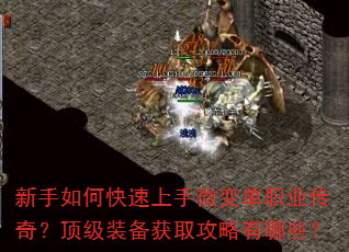 新手如何快速上手微变单职业传奇?顶级装备获取攻略有哪些? 新手如何快速上手微变单职业传奇?顶级装备获取攻略有哪些?